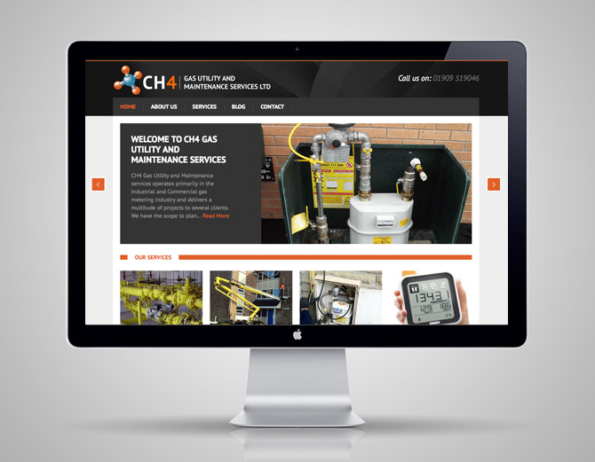 CH4 Services new website